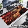 Custom Name Text Mouse Pad Erling Haaland Personalized Desk Pad For Work And Gaming