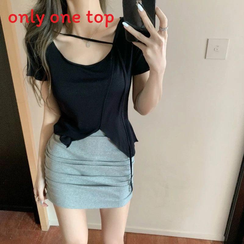 T Shirt Women Summer Oversize V Neck Casual Top With Embroidery For Daily Wear