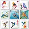Bedroom Living Room Cushion Cover Pillow Sofa Decorative Pillowcase Bird Flower Animal