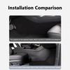 For Tesla Model YL 6-Seater / Y Juniper Central Control Side Extended Anti Kick Pads Leather Console Anti-dirty Protective Cover