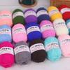 25g Soft Milk Cotton Knitting Yarn Anti-Pilling High Quality Knitting 4ply Cotton Yarn For Crochet Scarf Sweater Hat Doll Craft