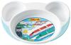 Skater Baby Lunch Plarail X X Children's Plate, Easy-Scooping, Plate, 19, 22.7 15.7 3.6cm (WP7)
