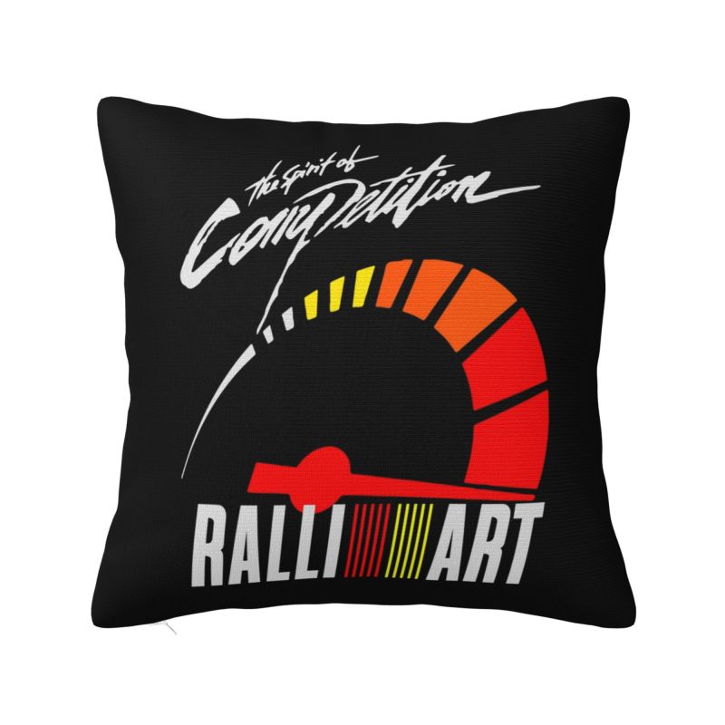 Подушка с принтом Ralliart Spirit Competition 40x40 см Роскошная наволочка для подушки Мягкая наволочка