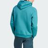 Adidas Мужская флисовая толстовка с капюшоном Lounge с нашивкой-логотипом, арктический синий цвет IM0479
