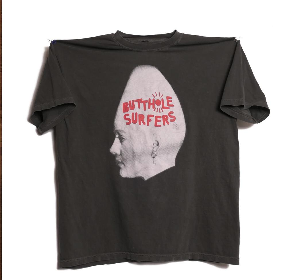 Black Rare Butthole Surfers band Unisex Shirt All Size 1TR81