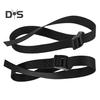 2Pcs Rowing Machine Foot Strap Heavy Duty Adjustable Feet Strap Replacement Multi-functional Fitness Equipment Auxiliary Webbing with Buckle