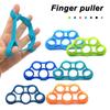 Силиконовый тренажер для пальцев Кольцо для натяжения пальцев Устройство для упражнений на разведение пальцев Устройство для натяжения для реабилитации рук Тренажер для пяти пальцев