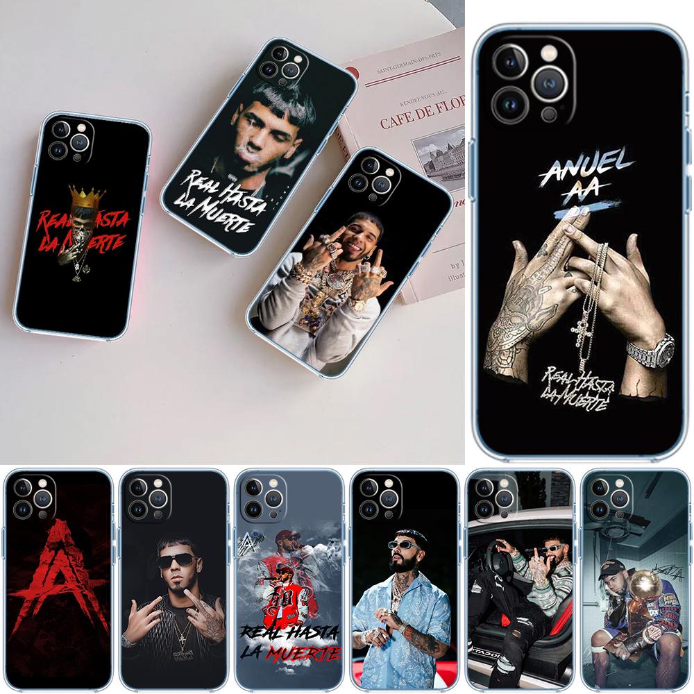 LO11 Anuel AA Transparent Phone Case for Motorola Moto G40 G04 G05 One Ace Action  Fusion + Plus Hyper Macro Vision Zoom