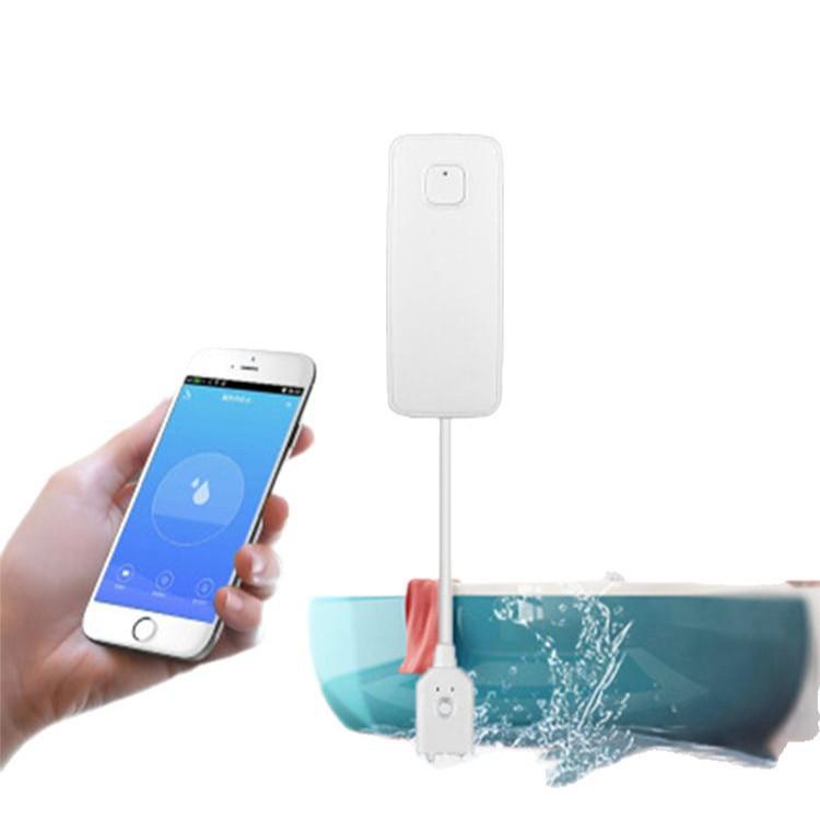 TUYA WiFi Умный детектор протечки воды с граффити-дизайном и оповещениями в приложении