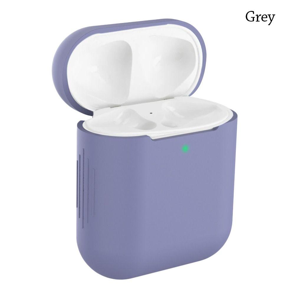 Тонкий защитный чехол, мягкий, для беспроводных наушников, противоударный силиконовый чехол для AirPods 1/2