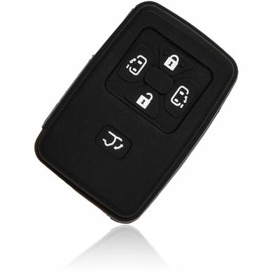Силиконовый чехол для смарт-ключа MALAKO для автомобилей Toyota 5 кнопок Черный Красный Estima Noah