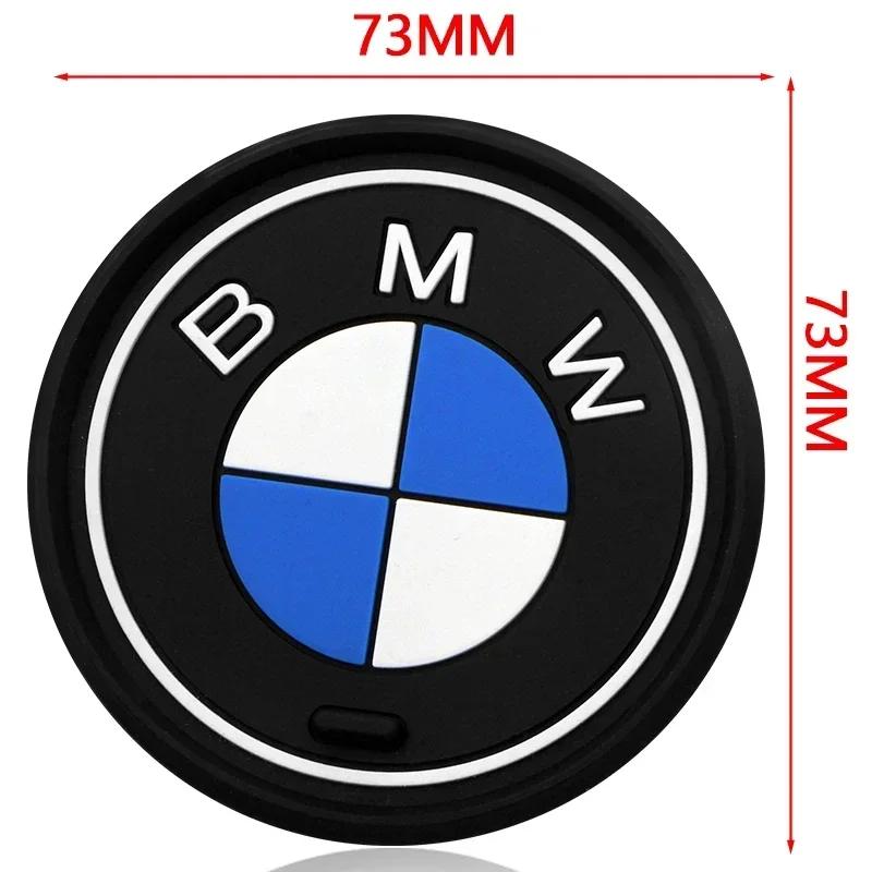 2025  Горячий ГОРЯЧИЙ 2 шт. Силиконовый Держатель для Стакана Воды/Бутылки в Салон Автомобиля Противоскользящая Подкладка Коврик для BMW X1 X3 X5 M3 M5 E36 E46 E39 E53 E