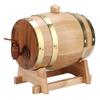 1.5L Vintage Oak Wood Wine Barrel Keg Bucket Home Wine Storage Accessories