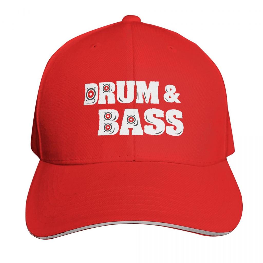 Кепка Drum And Bass Модная Повседневная Бейсболка Регулируемая Кепка Хип-Хоп Летняя Унисекс Бейсболки