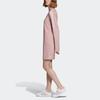 adidas Originals Женские платья с длинным рукавом, розовые, с круглым вырезом, средней длины, короткие (унисекс) Платья с длинным рукавом ED4783