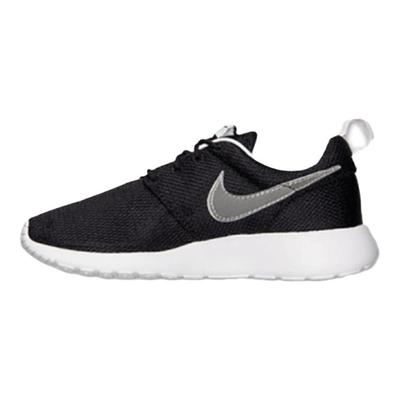 Кроссовки Roshe Run GS для детей Черный Металлик-серебристый-Белый 599728-007