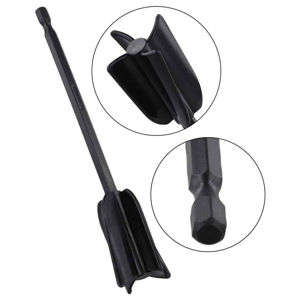 Epoxy Mixer Stick Paint Stirring Rod Putty Cement Paint Mixer Attachment With Drill Consistency Liquids Resin Head Stirrer