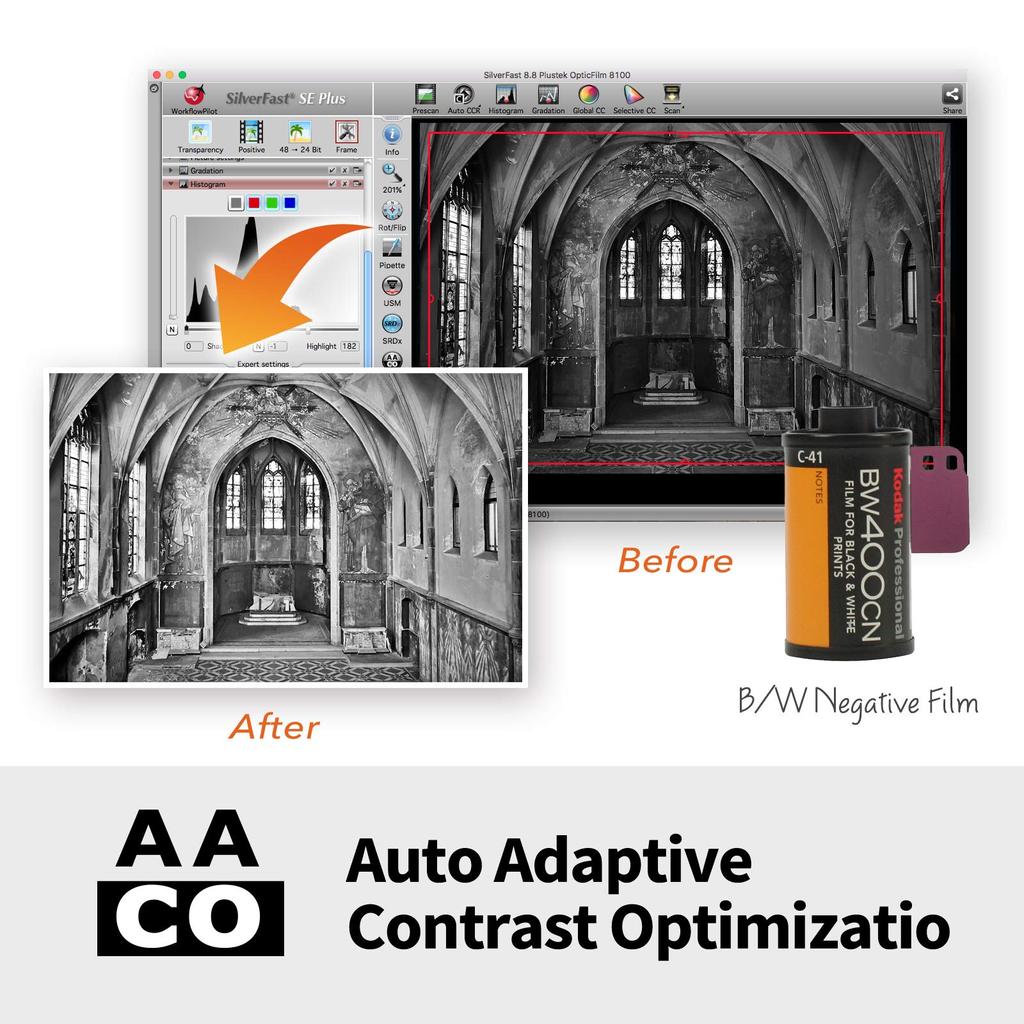 Plustek Сканер пленок OpticFilm 8200i Ai 365331