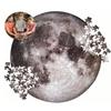 1000pcs Jigsaw Puzzles Round Shape Improve Coordination Moon Pattern Jigsaw for Adults