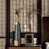 Home Decor Metal Relief Vase Ornaments Living Room Decoration Floor Dried Flower Arrangement Vase Office Flower Vase