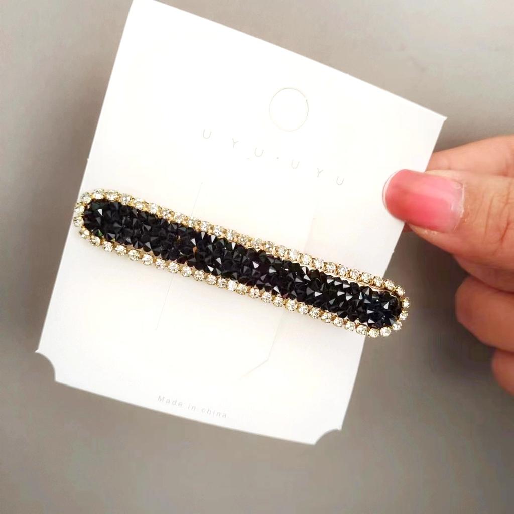 Модные головные уборы со стразами в виде крокодила, красивые блестящие заколки для волос со стразами, женские аксессуары для волос