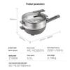 Midea 5.5L Multi-functional Electric Wok & Hot Pot CN plug (adapter included)