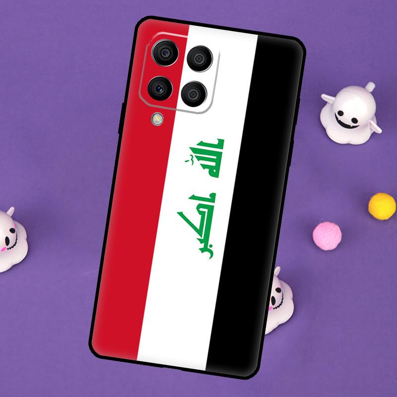 Чехол Флаг Ирака для Samsung Galaxy M54 M14 M34 M33 M13 M23 M53 M15 M55 M31 M51 M20 M30s M32 M52