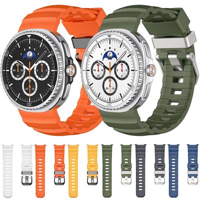 Спортивный силиконовый ремешок для Samsung Galaxy Watch 8 44мм 40мм, браслет Trail, ремешок для Galaxy Watch 8 Classic 46мм, оригинальный ремешок