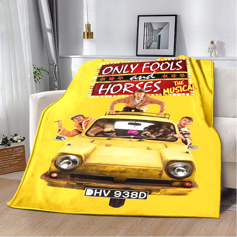Only Fools and Horses Soft Flannel Throw Blanket,Lightweight Warm SofaCouch Bed