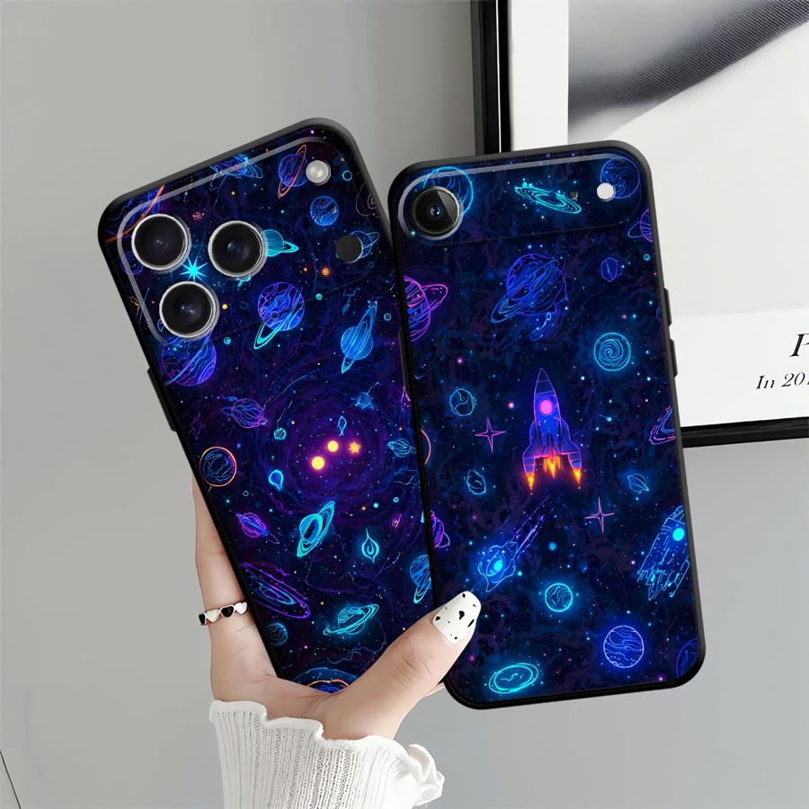 Чехол для телефона 'Планета Вселенной' для Apple iPhone 11 13 XR XS MAX 16 12 14 17 Pro Max Air 15 Pro 7 8 Funda Чехол для телефона