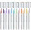 4 Colors Kawaii Glitter Highlighter Pen Pastel Chisel Pastel Highlighter Marker Scrapbook Painted Stationery School Supplies
