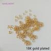 Разные размеры 14K/18K Позолоченные Разомкнутые Кольца-Соединители Для Изготовления Украшений Латунные Разъемные Кольца Аксессуары для Украшений