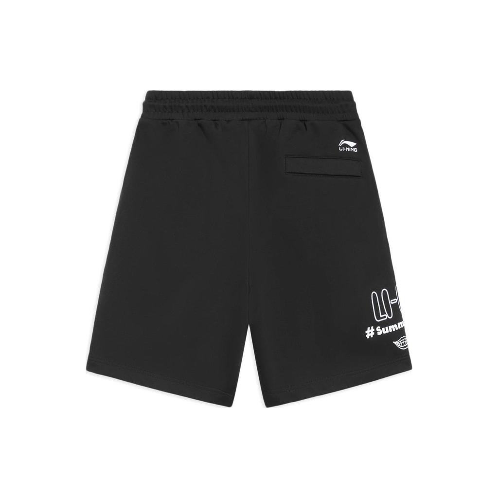 Li-Ning Летние графические шорты 'Black' для мужчин Summer Soul Party AKSS297-1