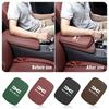 BGS1 Leather Car Armrest Mat Heighten Mat Armrest Protector Cushion For Dacia Duster Logan Sandero Stepway Dokker Lodgy MCV 2019 Spri