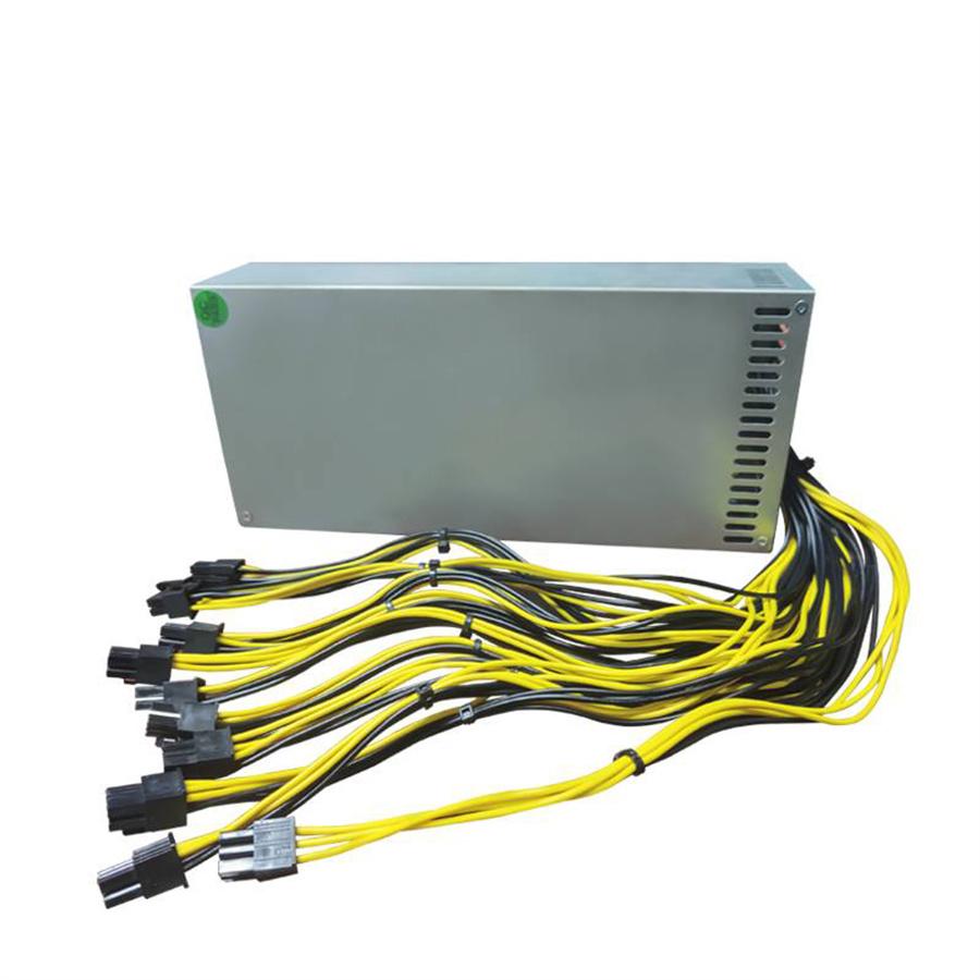 Блок питания для GPU 1800 Вт Майнинг Сервер для Ethereum BTC 10x6PIN 2U 175-240 В