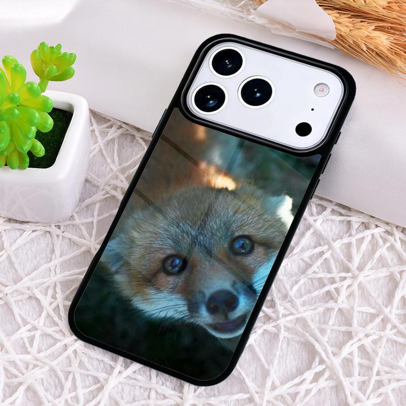 Чехол для телефона Snow Fox Animal с защитой от ударов для iPhone 17 Air 16e 15 11 12 14 13 Pro Max Cover Coque
