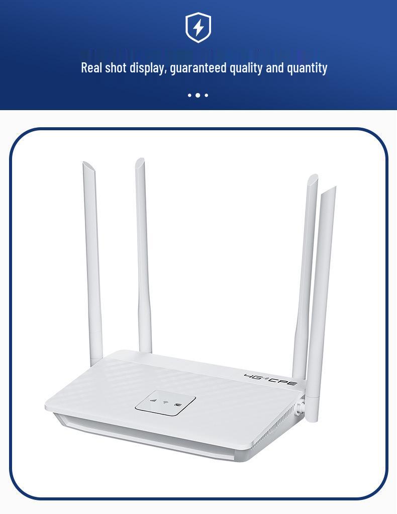 Беспроводной 4G Гигабитный Домашний WiFi Роутер с Возможностями Раздачи