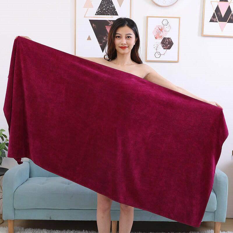 Утолщенное банное полотенце из ультратонкого волокна, большое банное полотенце, ультратонкий водный продукт, текстильное волокно, сильное водопоглощение и