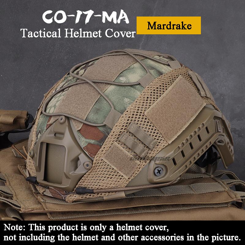 Tactical Helmet Cover for Fast MH PJ BJ Helmet Airsoft Paintball Helmet CoverSpeed Sensors 6