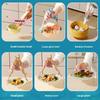 Whale Shape 2-in-1 Anti-Scalding Kitchen Clip Non-Slip ABS+Silicone Pot Bowl Holder Creative Kitchen Gadget