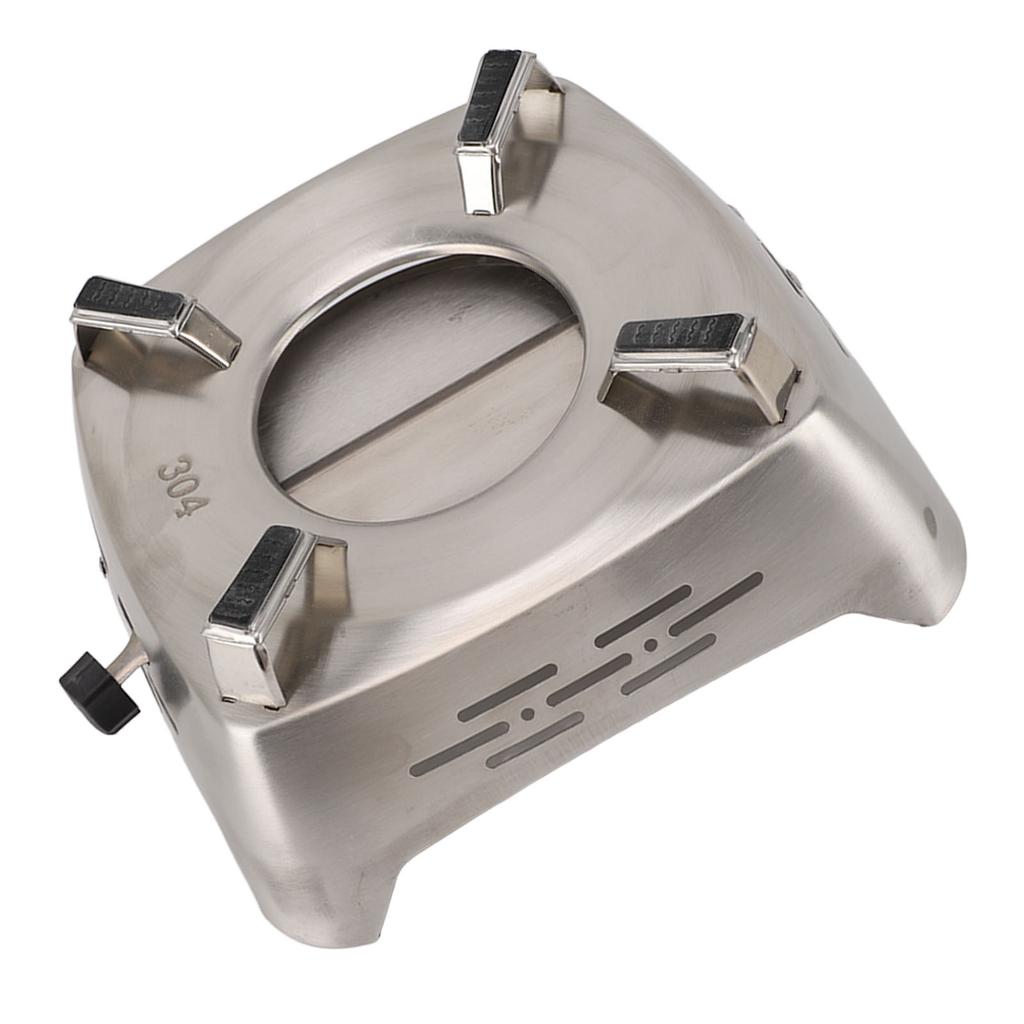 Drawer Type Alcohol Burner One Piece Stainless Steel Sliding Adjustment Fire Drawer Structure