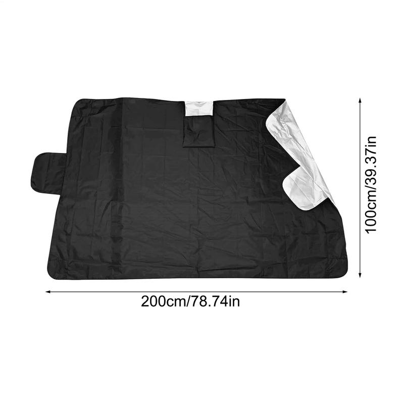 Защита лобового стекла автомобиля, внешняя защита автомобиля, защита от снега, льда, солнцезащитный козырек, пыль, мороз, замерзание, покрытие лобового стекла автомобиля