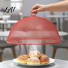 Metal Food Tents for Picnics Mesh Cover with Handle Durable Stainless Steel Protector Tabletop Protection Events Lightweight Tent Dishes And