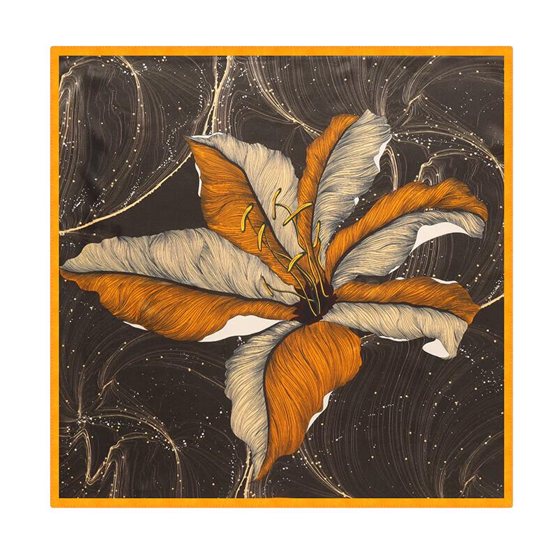 Aisiyalan A-S008 Pure Era Silk Small Square Scarf