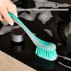 Suction Cup Dishwashing Brush Vertical Sink Cleaning Scrub Portable Pot Cleaning Brush  Kitchen