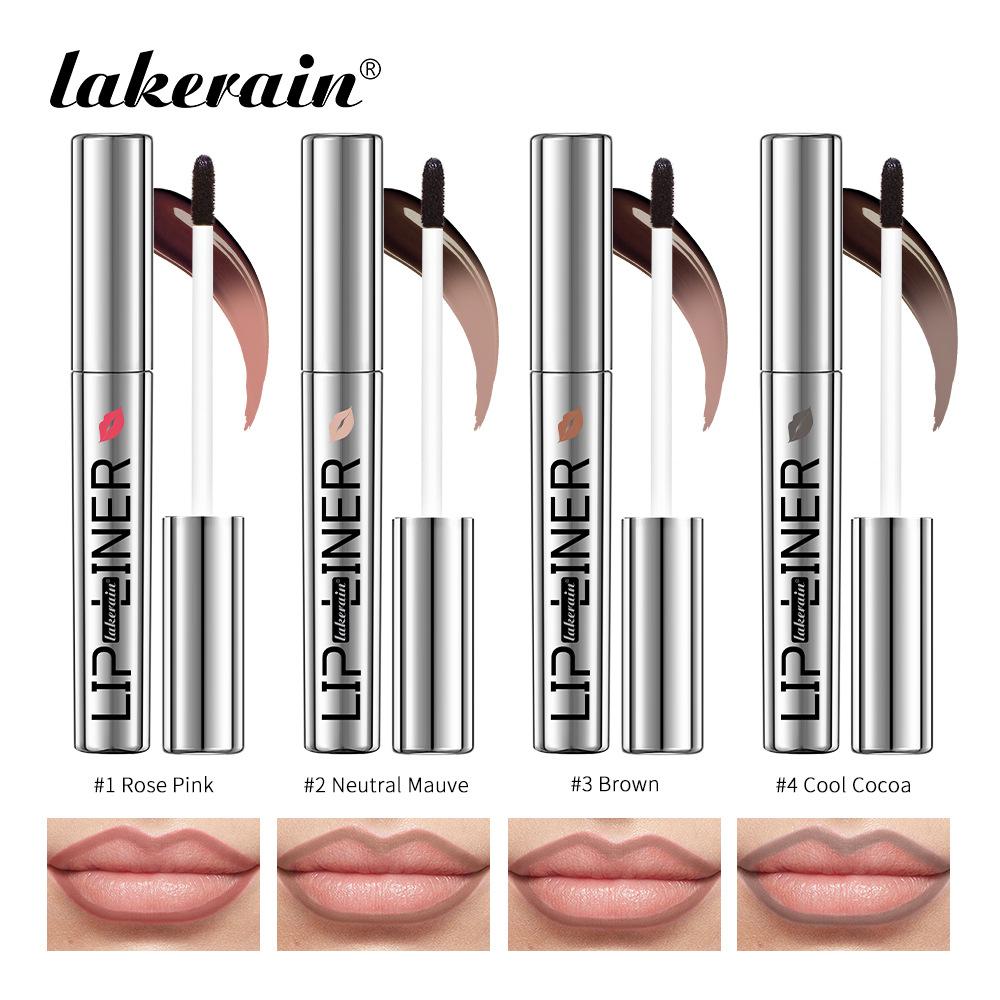 4 Colors Peel Off Lip Liner Waterproof Long Lasting Lipliner Pencil Moisturising Lips Gloss Tattoo Lipgloss Lipsticks Cosmetics