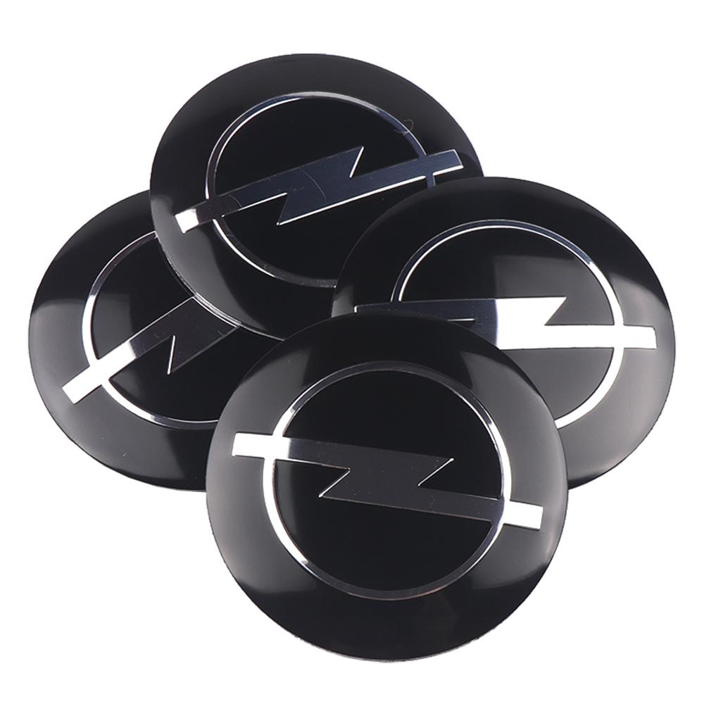 4Pcs 56/60mm Car Wheel Center Hub Badge Stickers Covers Auto Accessories For Opel Astra Insignia Vectra Zafira B Antara Corsa