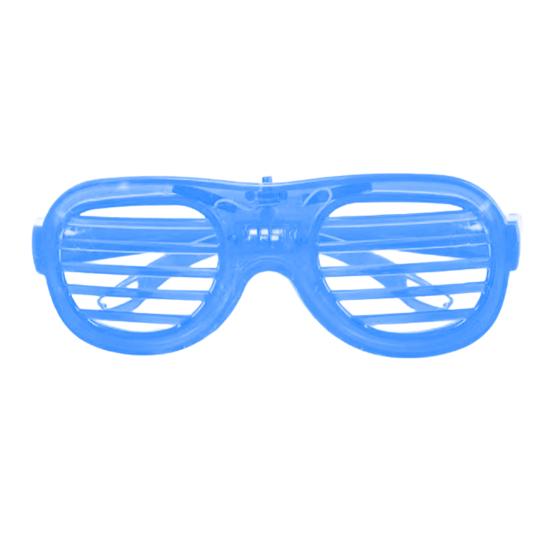 Kids Glow-in-the-Dark Glasses 3 Light Modes Light-Up Frames Battery-powered Heart Shape Cosplay