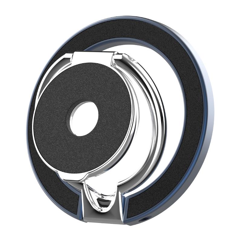 Двусторонний магнитный держатель для телефона MagSafe, магнитное кольцо-держатель для телефона, подставка, магнитный держатель для iPhone 16 15 14 13, Android, для спортзала, автомобиля