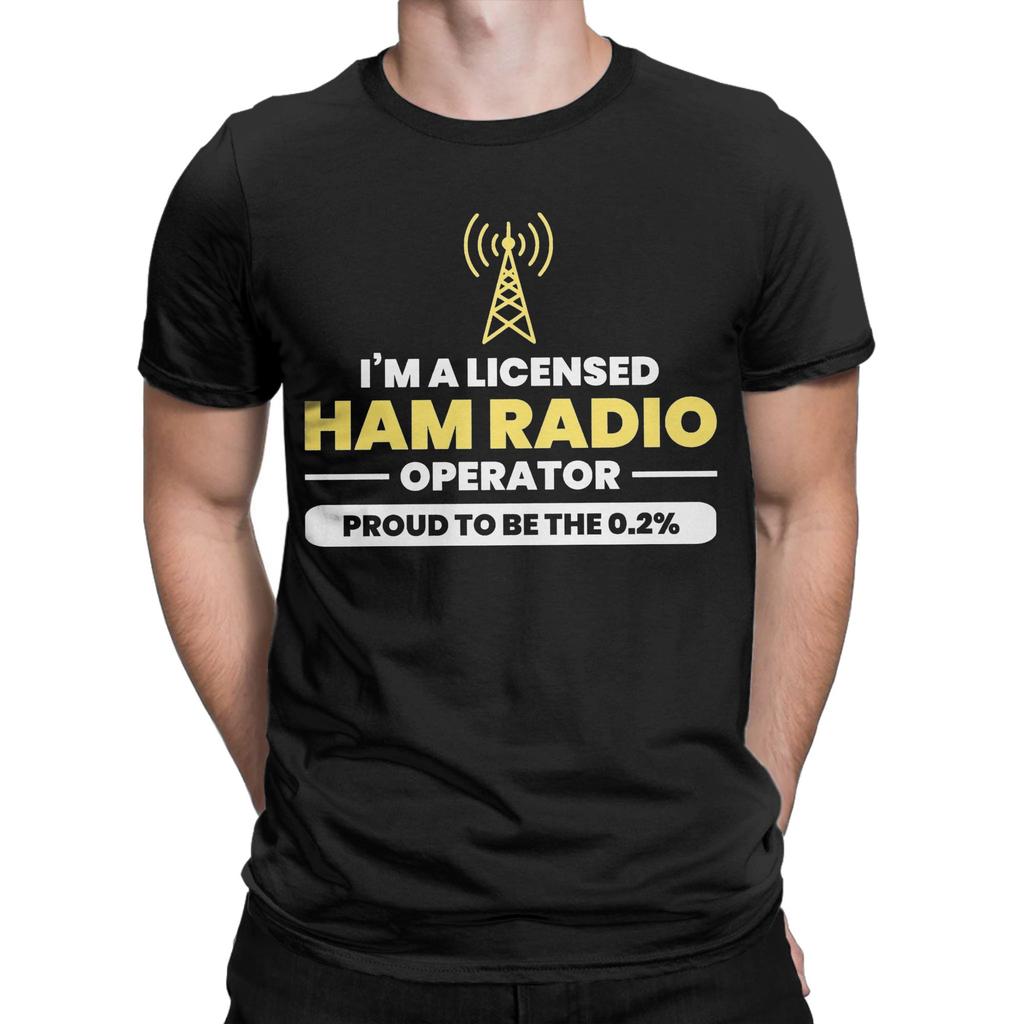 Cq Morse Code Amateur Ham Radio T Shirt For Men Women 100cotton Top Tee Funny Round Neck Short Sleeve
